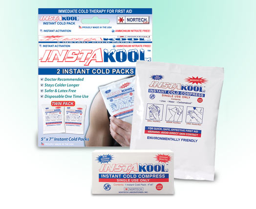 Insta-Kool Instant Cold Packs